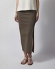 Dagmar Skirt Fitted Midi Dark Green M