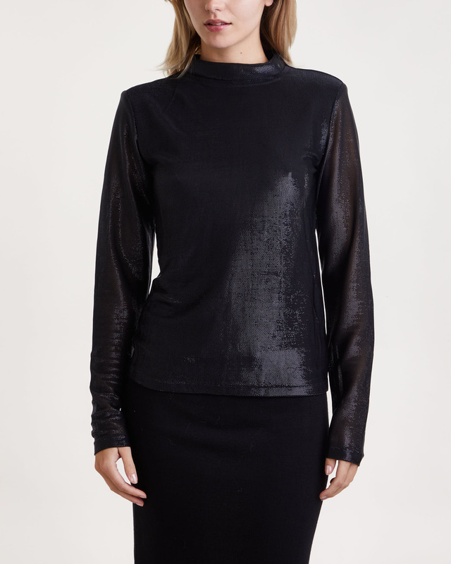 Rodebjer Topp Marion Liquid Svart L