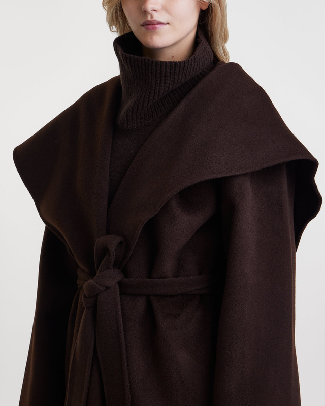 Tove Coat Zinnia Mörkbrun 40
