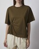 Dagmar T-shirt Knot Dark Green XS