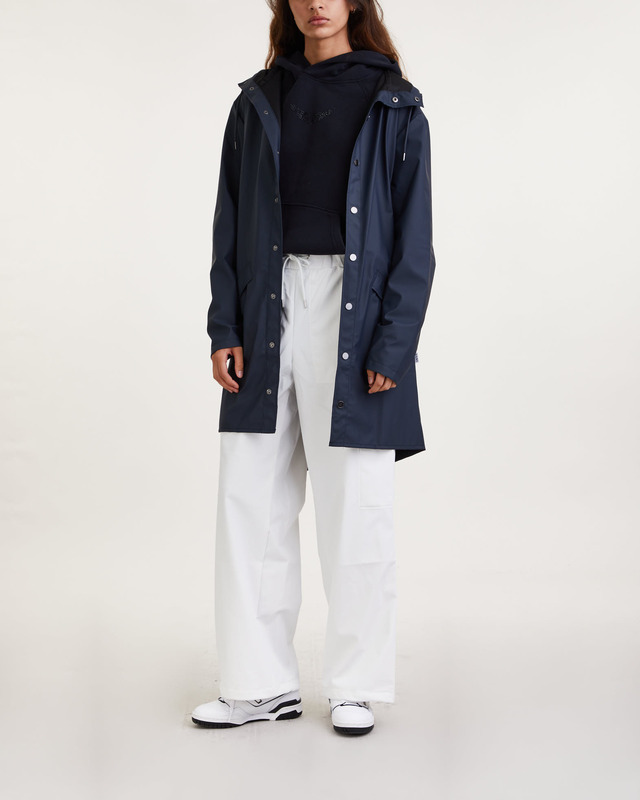 Rains Rain Coat Long Navy S