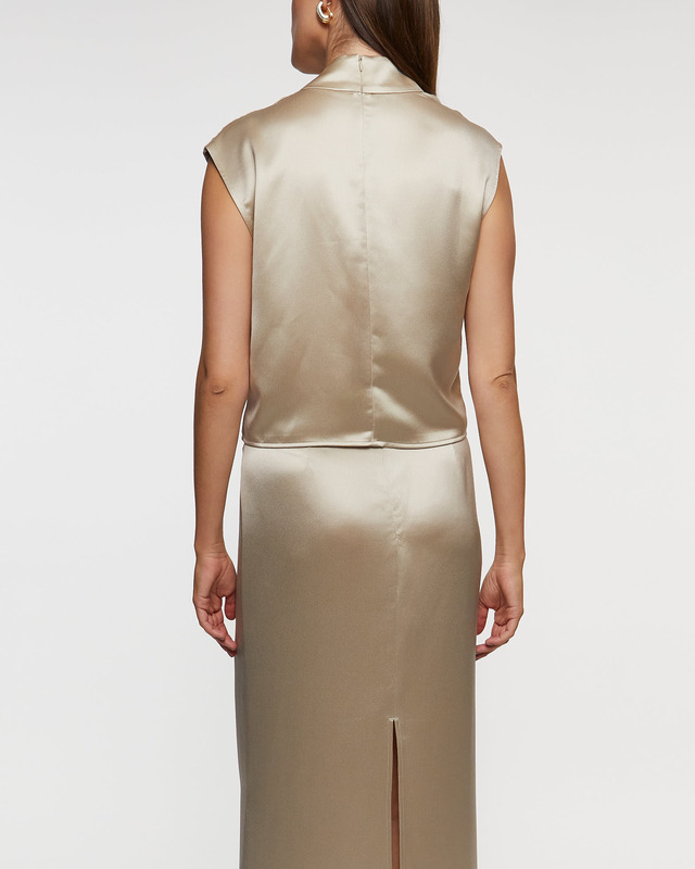 Wakakuu Icons Top New Marble Beige XS