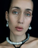 Pearl Octopuss.y Earrings Tiny Oysters Silver ONESIZE