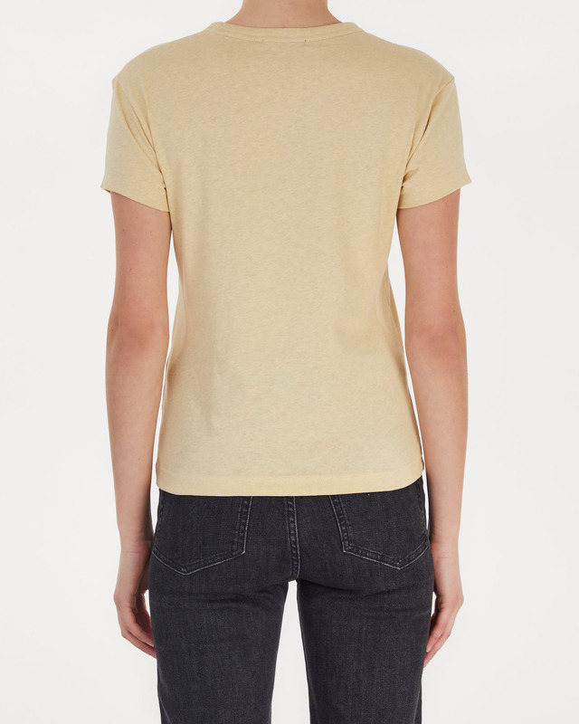 Acne Studios Top FA-UX-TSHI000245 Light yellow XL