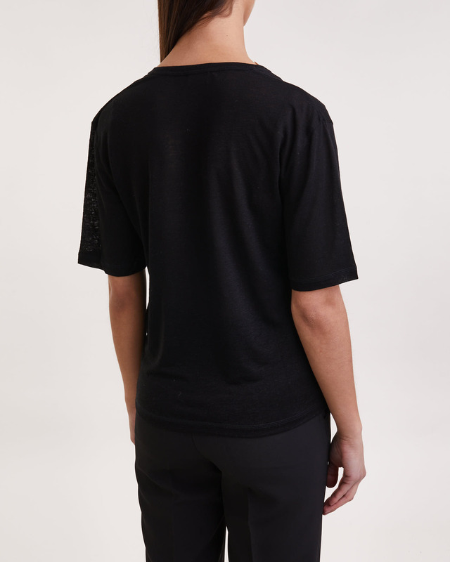 By Malene Birger T-Shirt Amaringa Black M