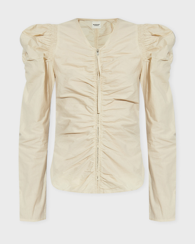 Isabel Marant Étoile Top Benatea Ecru FR 36 (EUR 34)