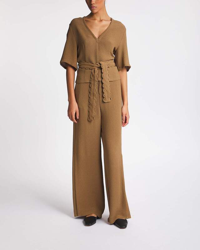 By Malene Birger Blouse Ullas Ljusbrun 42