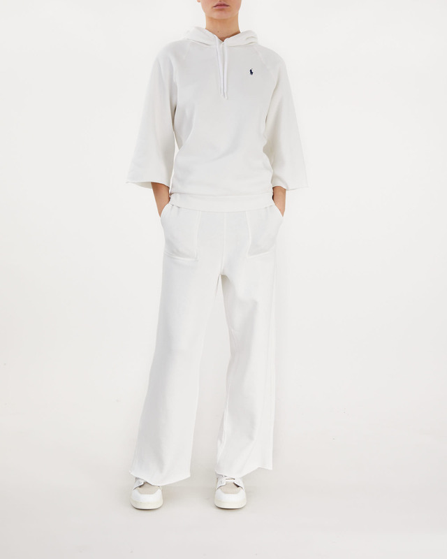 POLO Ralph Lauren Hoodie Long Sleeve Vit XXS