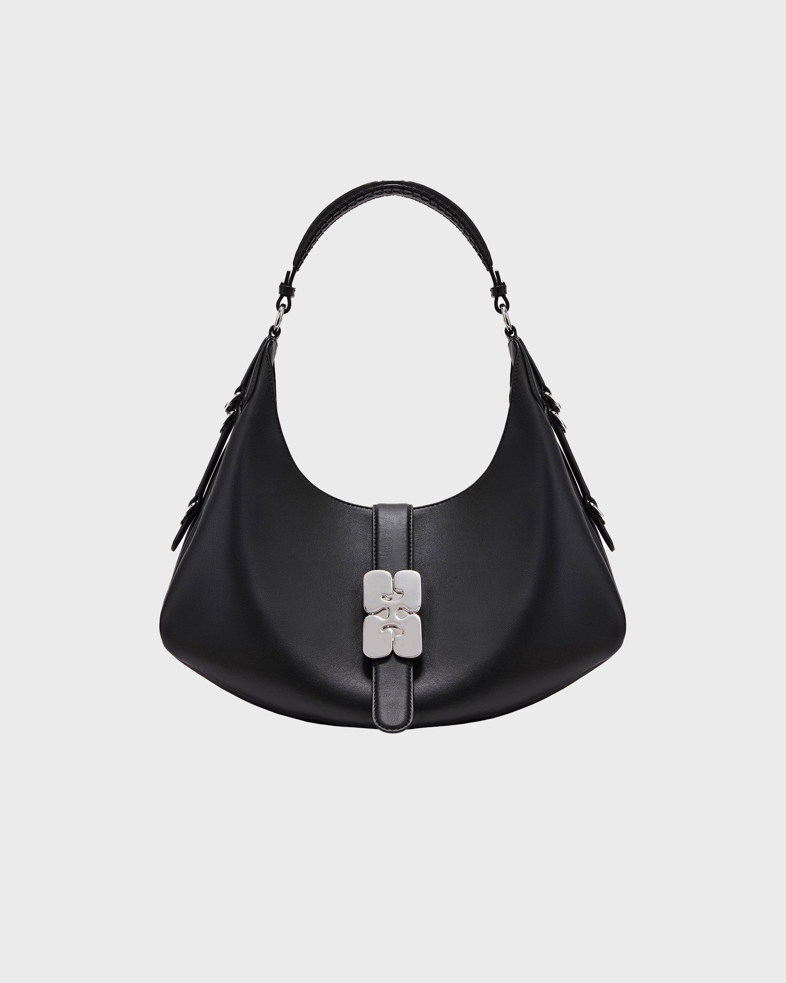 Ganni Women's Black Kat Small Svart Onesize