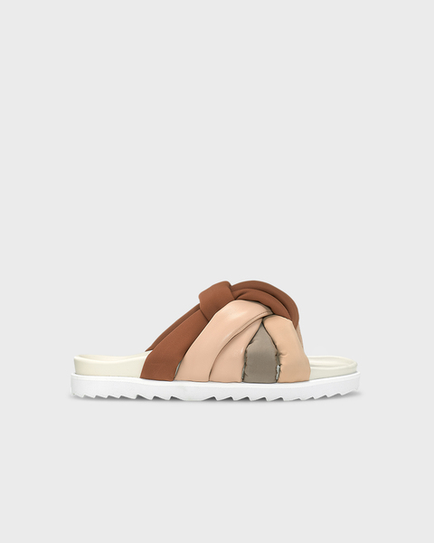 Sandaler Soft Multi Straps Beige 1