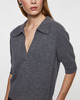 Wakakuu Icons Top Lisabon Wool Cashmere Grå M