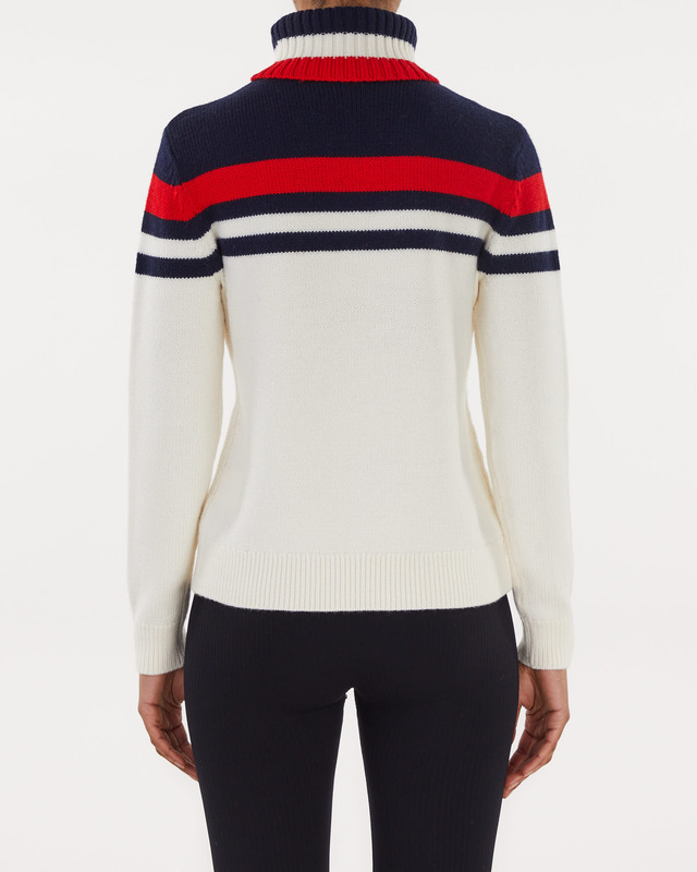 Perfect Moment Alpine Sweater Blå/vit S