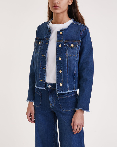 Denim Jacket Bair Eco Duchess Mid blue  2