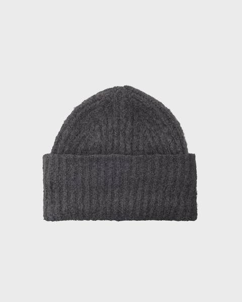 Beanie Fluffy Hat Grå ONESIZE 1