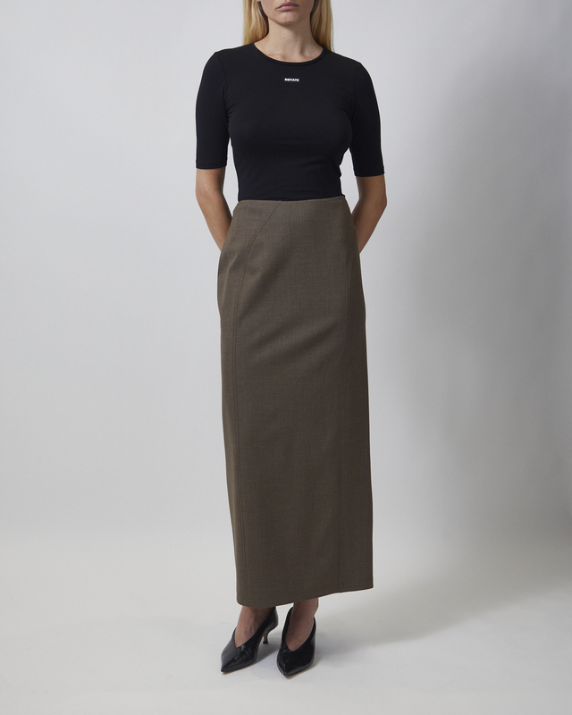 ROTATE T-skjorte Short Sleeve Black XS