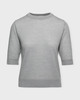 Wakakuu Icons T-Shirt London Merino Wool Ljusgrå M