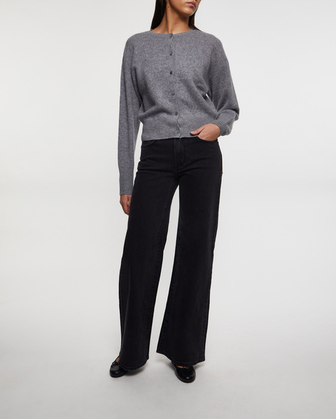 Jeans Wide French Black Washed black 2