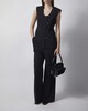 Dagmar Bukser Elastic Wool Black 38