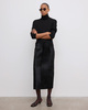 Dagmar Skjørt Pony Leather Black 36