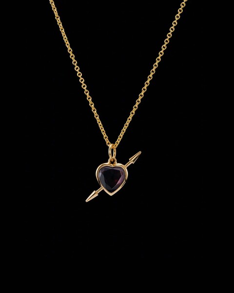 Rebel Love Pendant Gold Guld ONESIZE 1