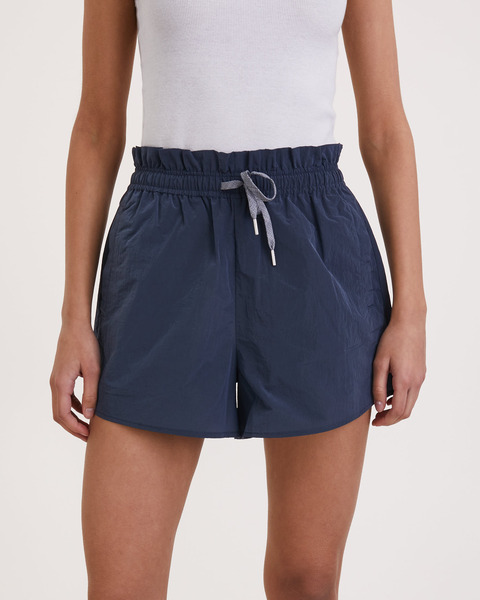 Shorts High Rise  Blå 1
