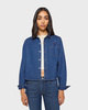 Mother Denim Skjorte THE HONOR ROLL Dark Blue Wash L