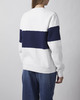 Sporty & Rich Tröja Signature Logo Block Crewneck Vit L