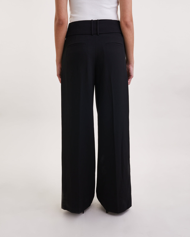 Proenza Schouler Trousers Matte Viscose Crepe Svart US 6 (EUR 38)