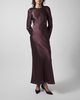 By Malene Birger Dress Parisa Aubergine 42