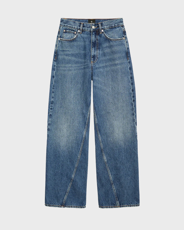 ANINE BING Jeans Brie Cabana Blue 28