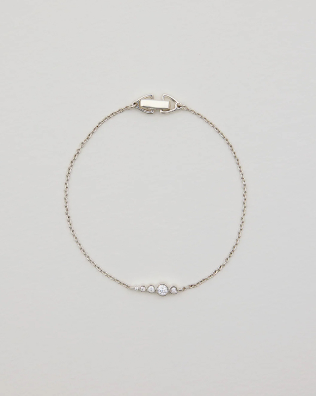 Ragbag Bracelet Ottilia Silver  Silver ONESIZE