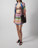Missoni Skirt Embroidered Viscose Blend Mini Multicolor M-L