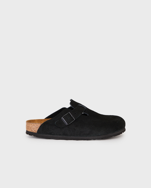 Birkenstock Tofflor boston soft footbed Svart EUR 39