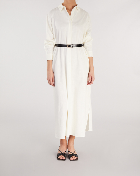 Dress Linen Shirt White 1