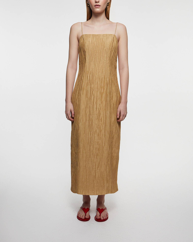 By Malene Birger Klänning Lucille Light beige  34