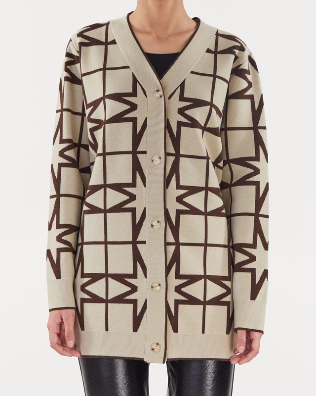 By Malina Layla Cardigan  Brun XL