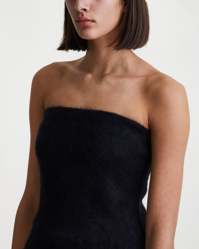 Dagmar Top Knitted Tube Black S