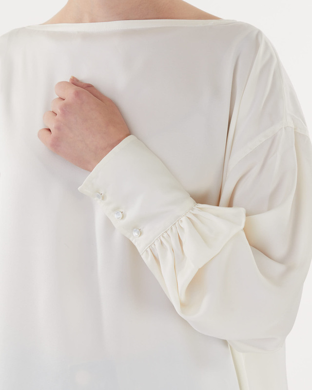 POLO Ralph Lauren Blouse LS MOIR TP-LONG SLEEVE-BLOUSE Beige L