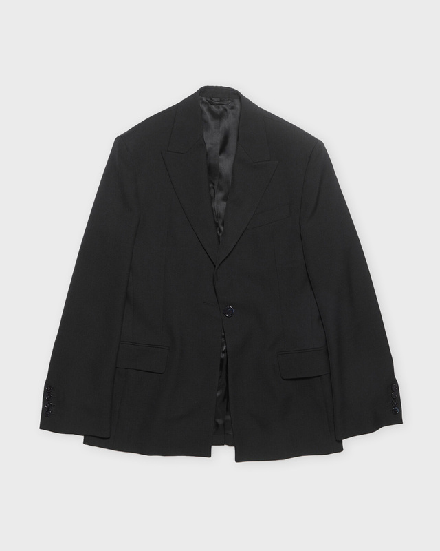 Acne Studios Kavaj Single-Breasted Chestnut  Svart 42