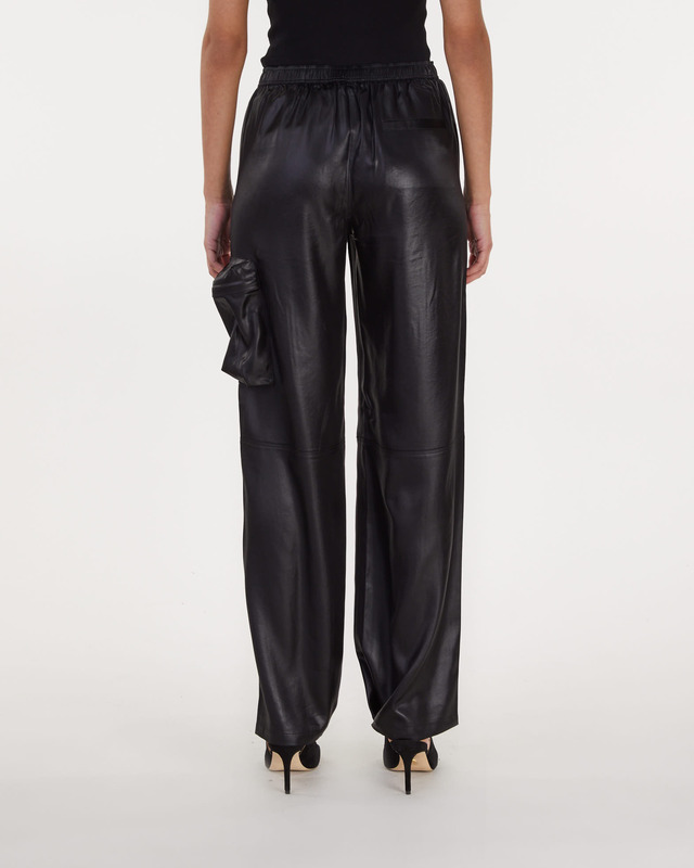 Filippa K Byxor Shiny Cargo Svart XL