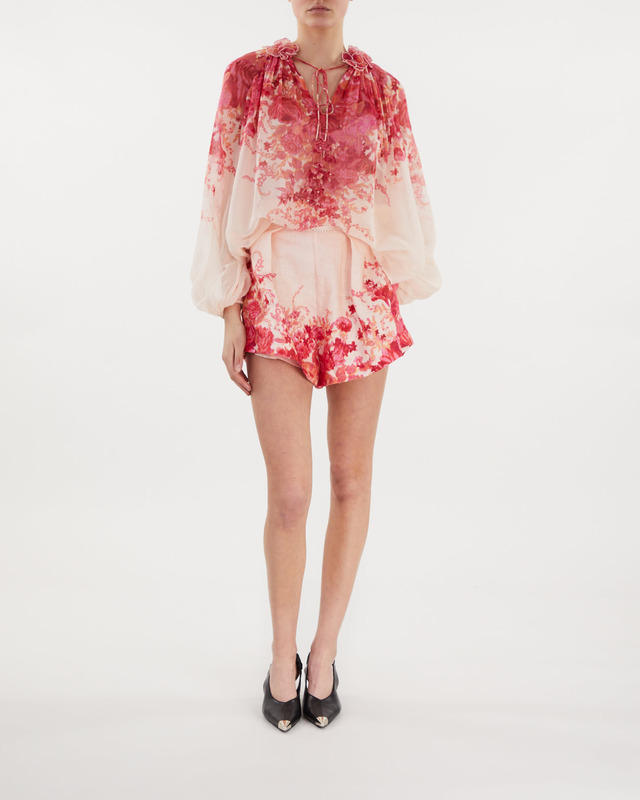 Zimmermann Shorts High Tide Tuck Rosa 2 (M-L)