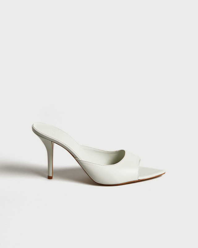 Gia Borghini Mules Pointed Toe Shell EUR 37