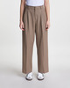 Teurn Studios Relaxed-fit pleated trousers Beige 36