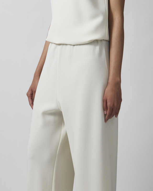 Almada Trousers Bea Crepe Pants Creme L