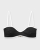 Seaquelle  Bikini top Ribbed Black L