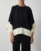 By Malene Birger Blouse Cicie  Black/White 36