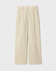Dagmar Bukser Relaxed Wool Cream 36