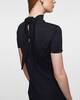 Jil Sander Klänning Fluid Viscose High-Neck  Svart 36