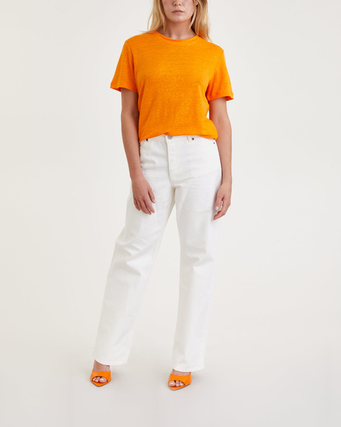 T-Shirt Ninja Linen Orange 1