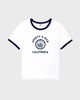 Sporty & Rich T-skjorte California Emblem Soft Ringer White L